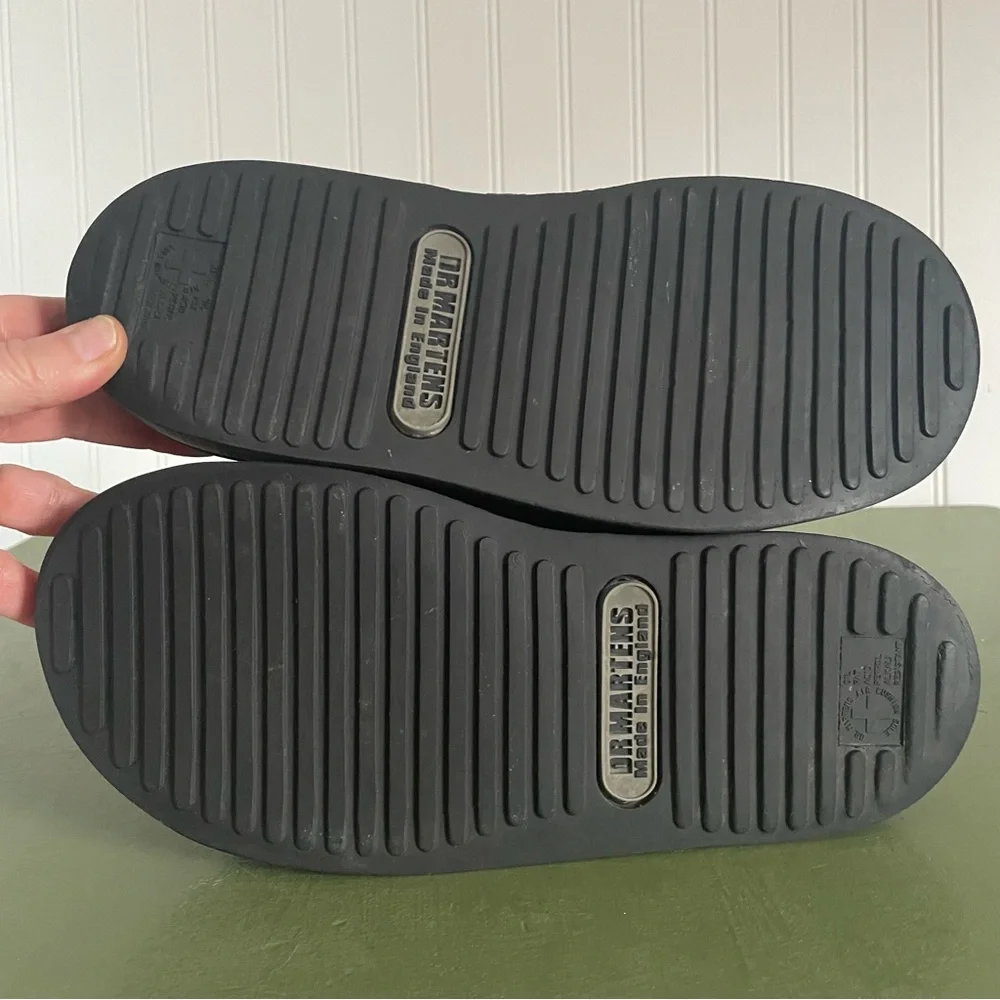 VTG England Dr Martens Two Tone Slip On Sandals/Slides/Clogs #5A16 - Picture 9 of 10